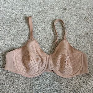 Wacoal bra - 36C Nude Mesh Underwire No Padding